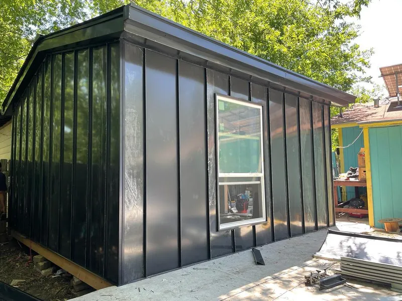 Black standing seam metal wall panels for Roof Inspection in Lower Heidelberg